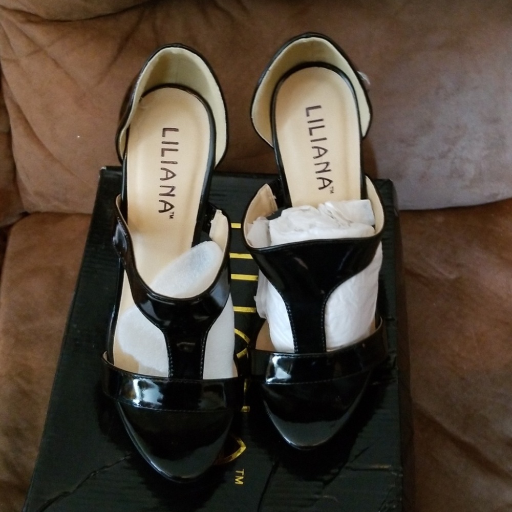 Black heels